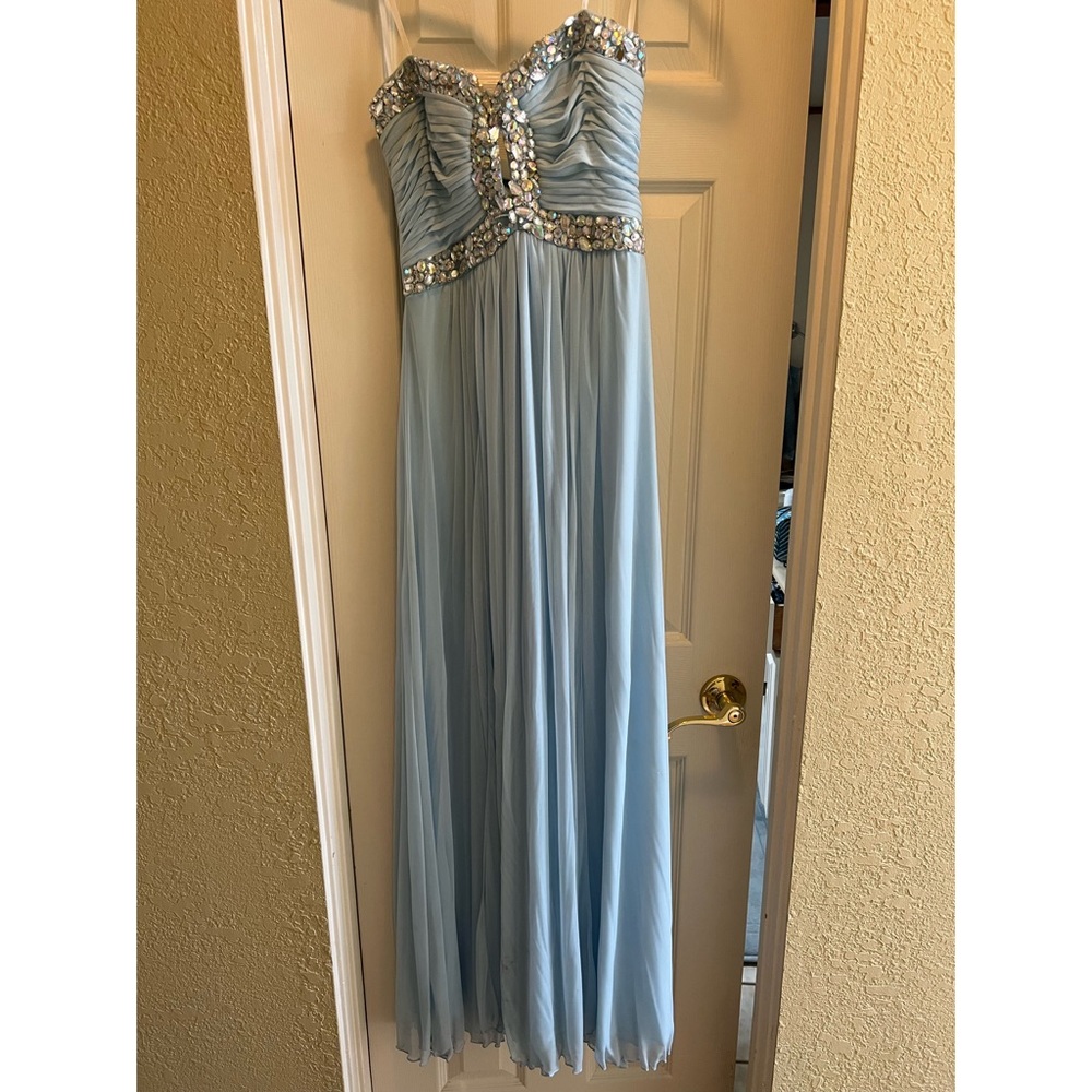 Baby Blue Prom Dress